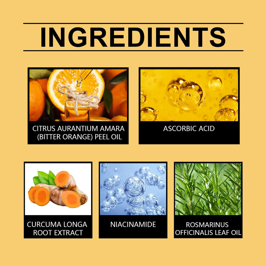 Vitamin C Turmeric Facial Oil for Dull Uneven Skin