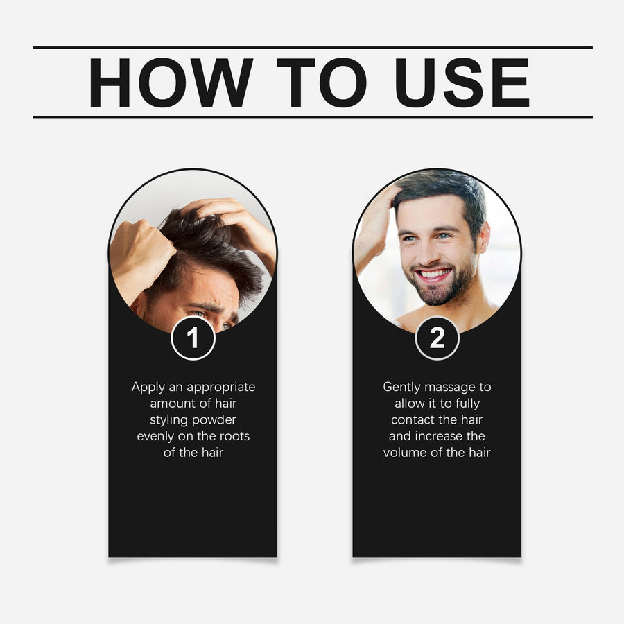Hair Styling Powder for Quick, Natural-Looking Volume