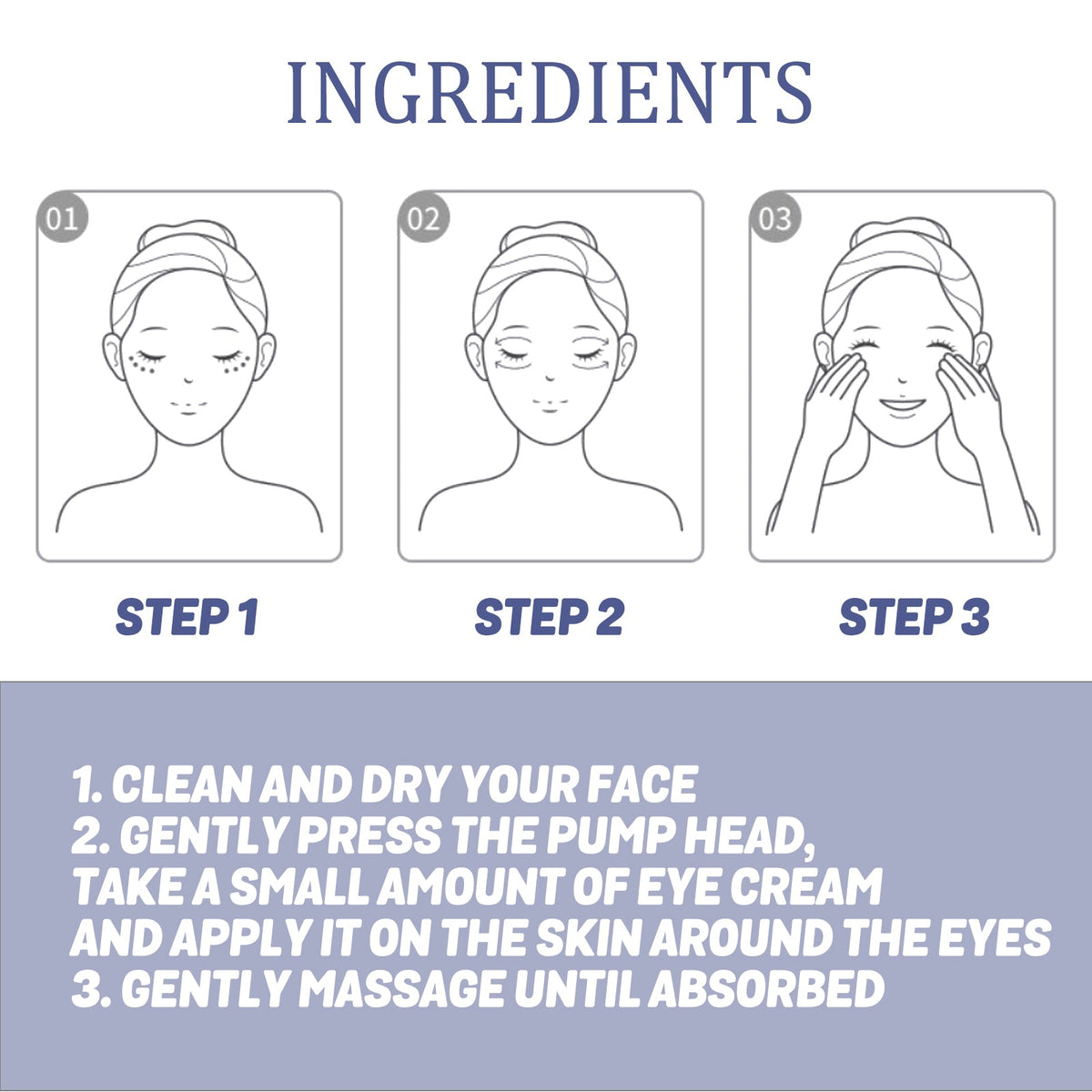 Eye Cream for Dark Circles, Puffiness & Fine Lines
