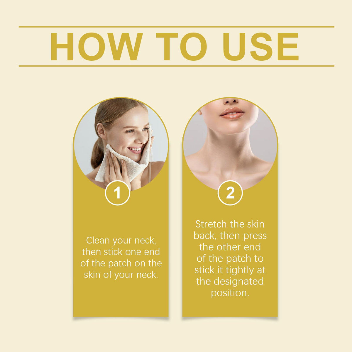 Neck Firming Patch for Instant Skin Tightening