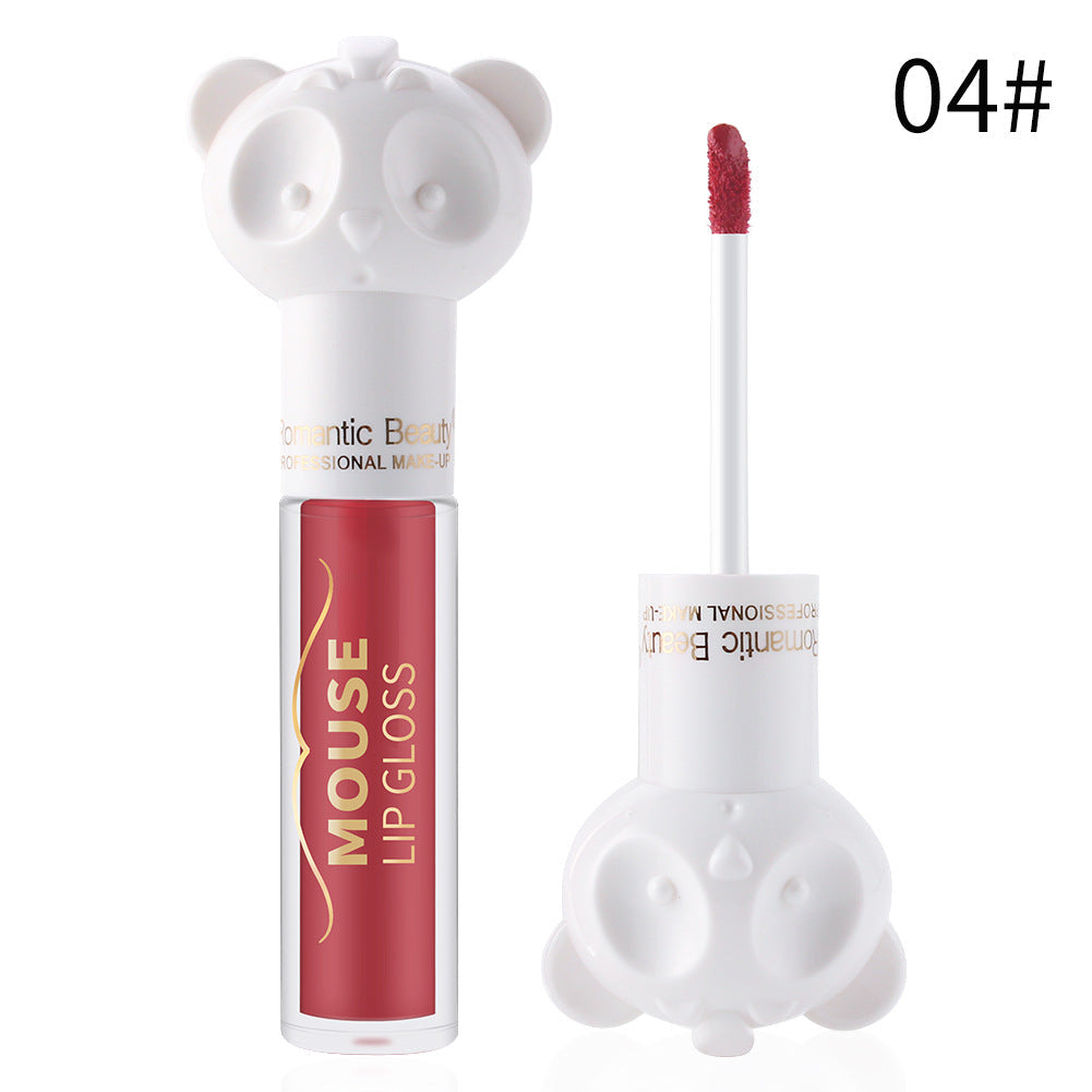 Lip Glaze for Soft-Matte Berry-Toned Color