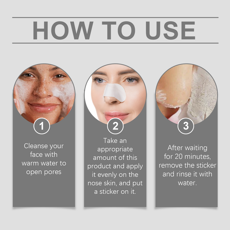 Pore Cleansing Nose Patches for Gentle Blackhead Care