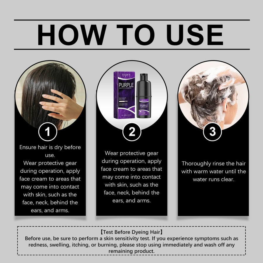 Hair Dye Shampoo for Easy, Long-Lasting Color Refresh