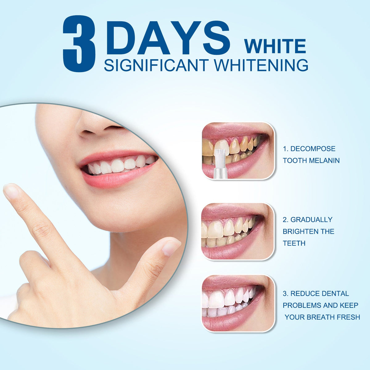 Teeth Whitening Pen — Whitening for Coffee, Smoke, & Calculus