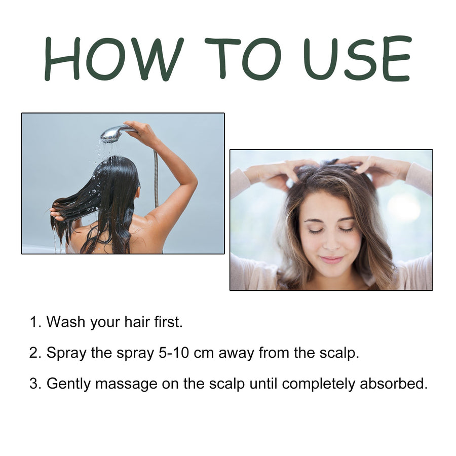 Onion Essence Hair Spray for Dry, Frizzy Hair Care