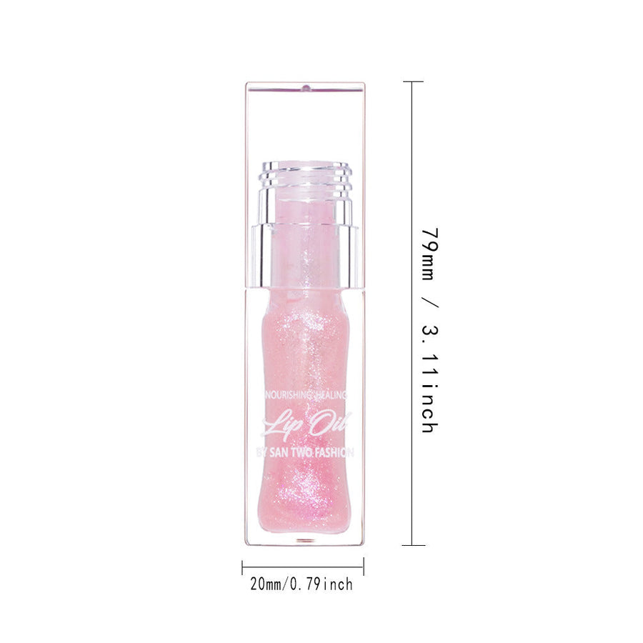Color Changing Lip Oil Gloss for Instant Rosy Shine