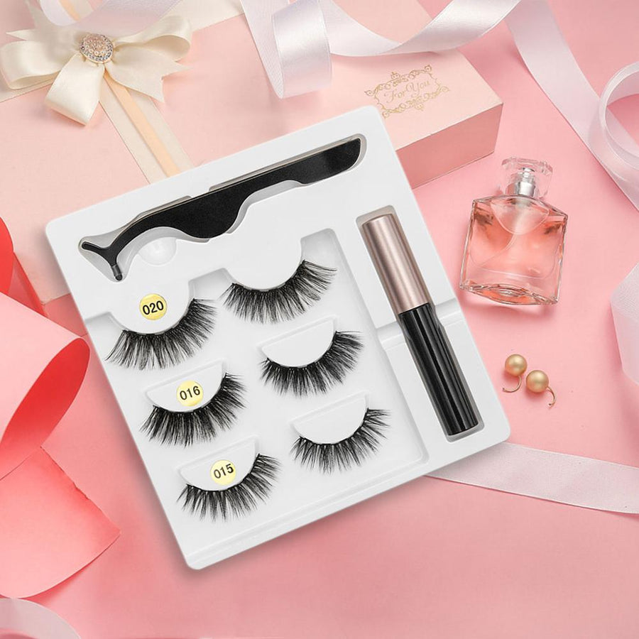 Magnetic Eyelashes Set for Easy, No-Glue Eye Looks