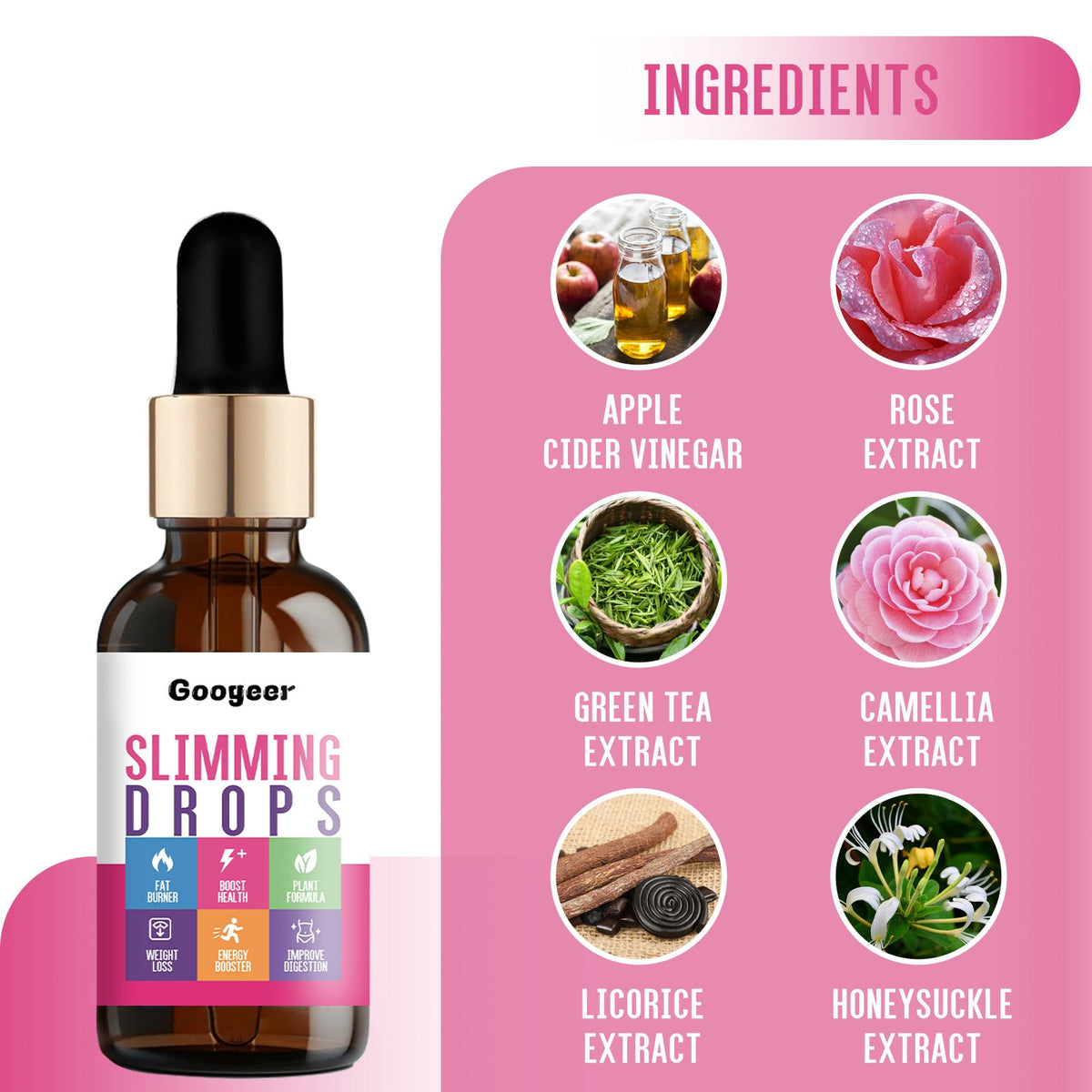 Slimming Drops - Plant Formula Metabolism & Energy Support