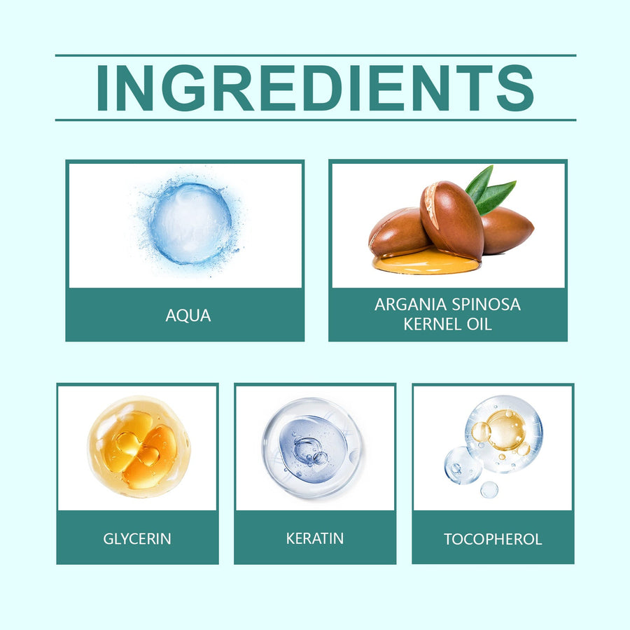 Argan Leave-In Hair Spray for Glossy, Smooth Hair