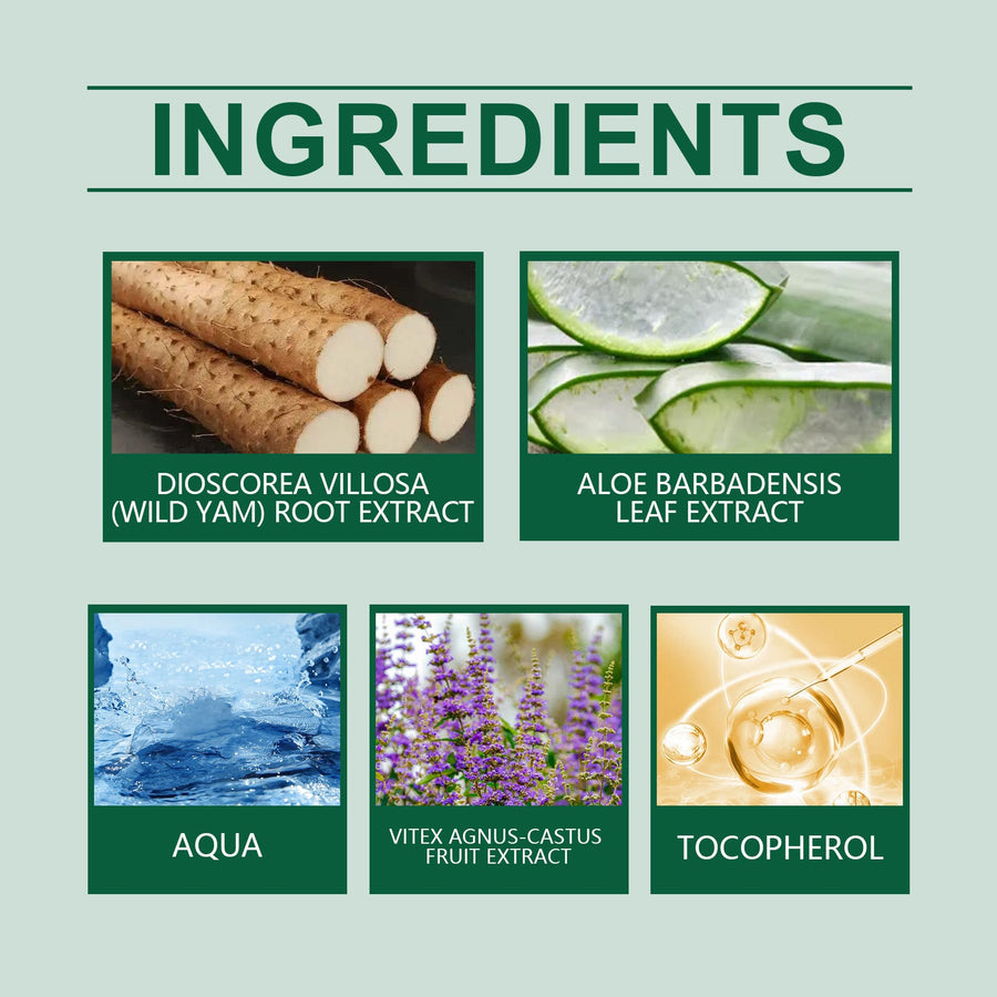 Wild Yam Menstrual Cream — Natural Cramp Relief & Hormone
