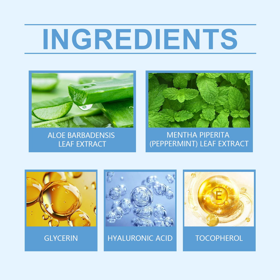 Aloe Vera Moisturizing Gel for Cooling Skin Relief