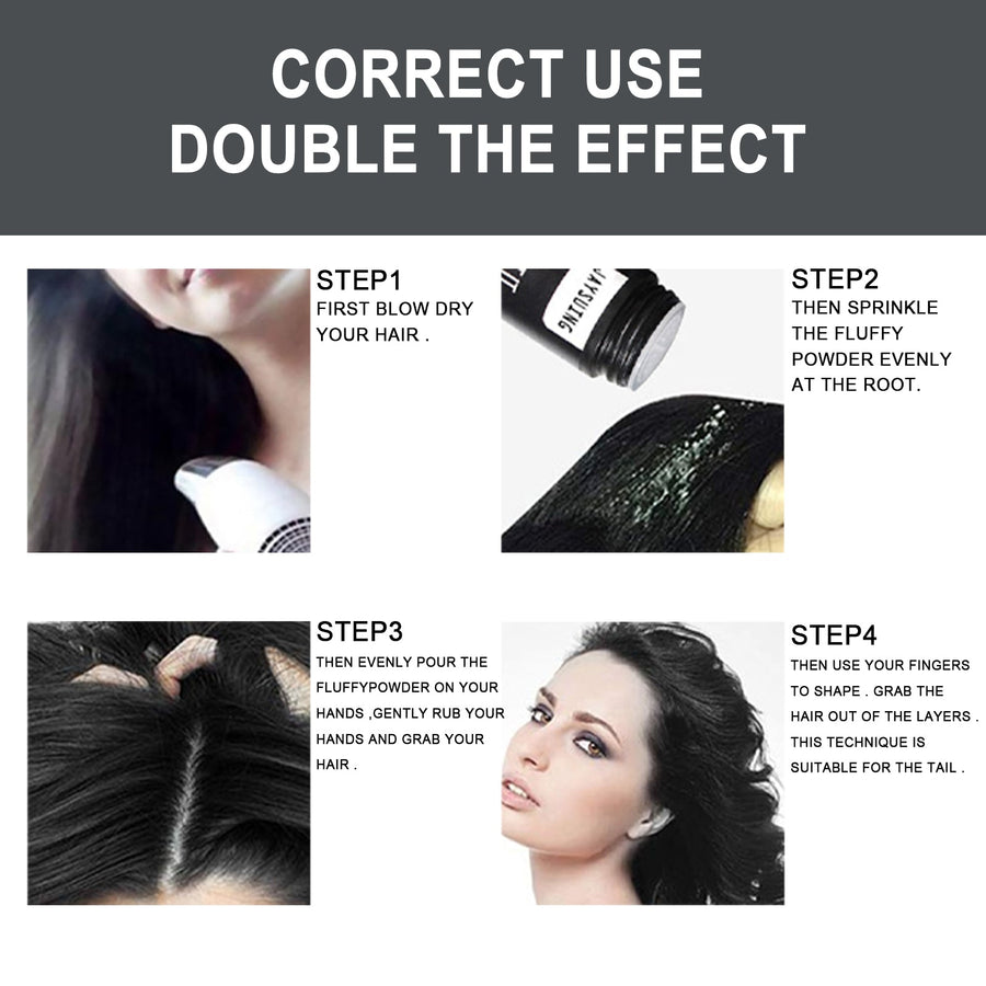 Hair Styling Powder for Volume & Matte Textured Hold