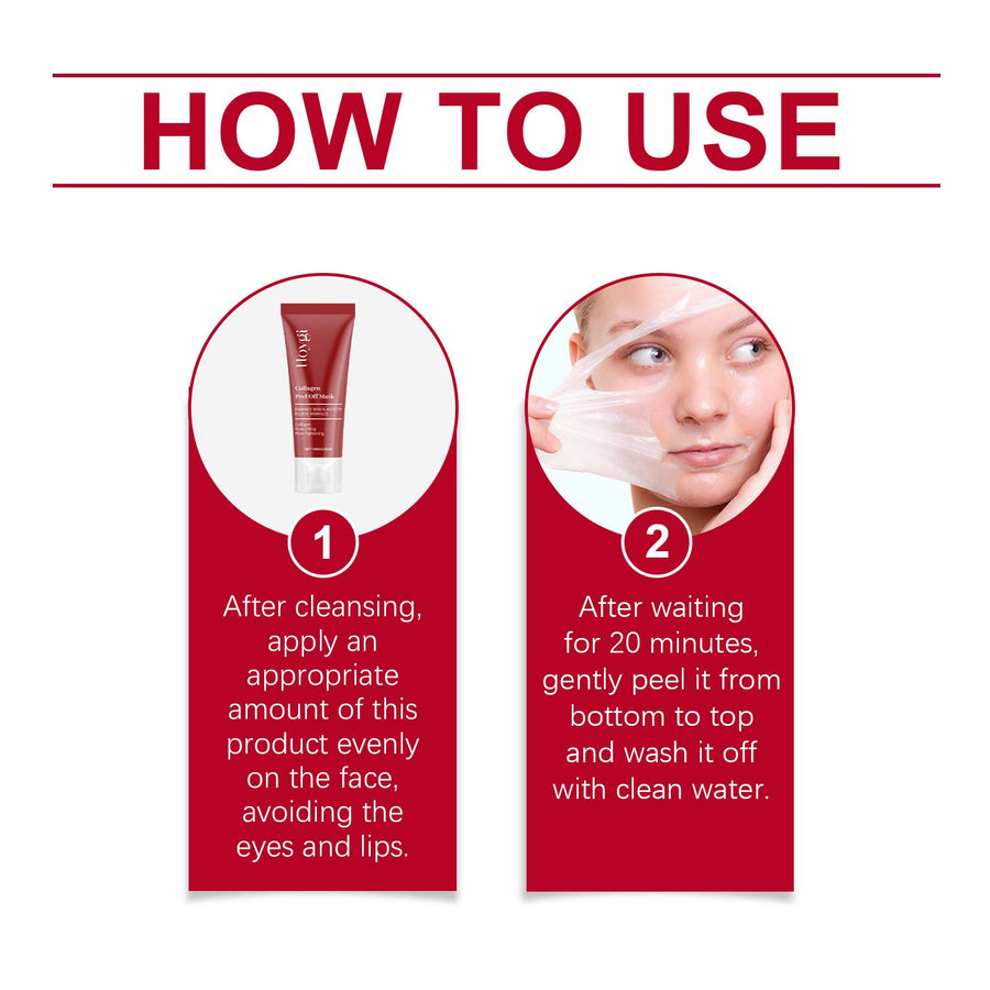Collagen Peel-Off Mask for Hydrated, Radiant Skin Care