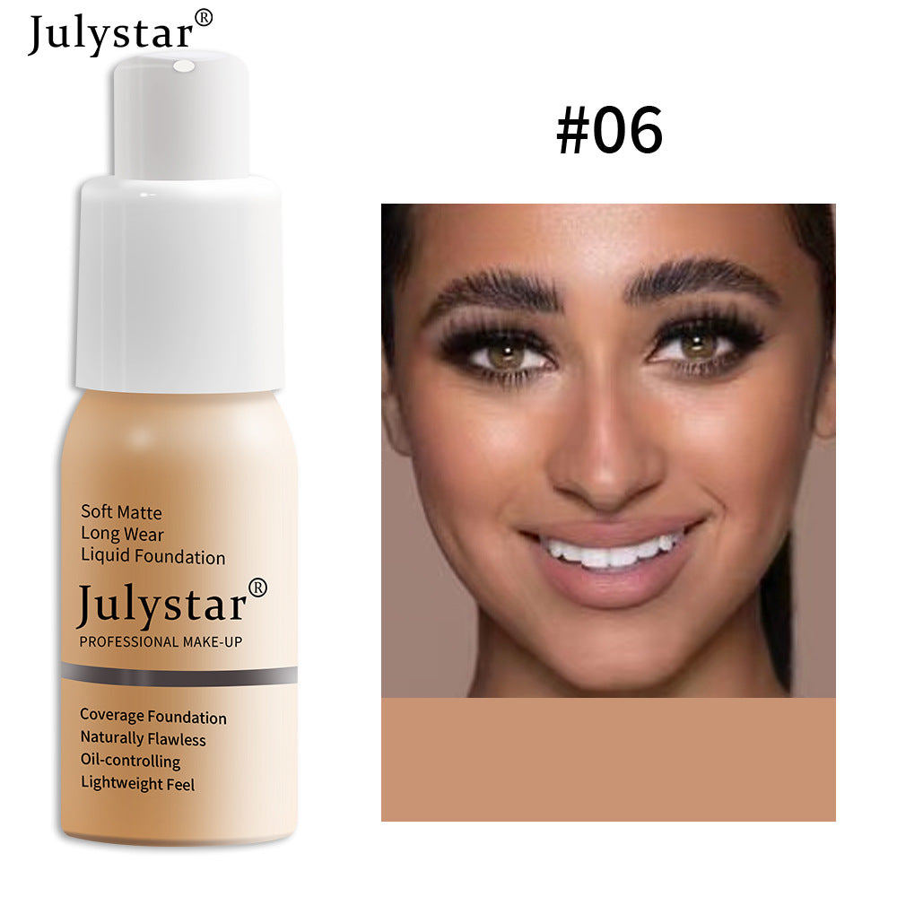 Liquid Foundation Concealer for Lightweight Soft Matte