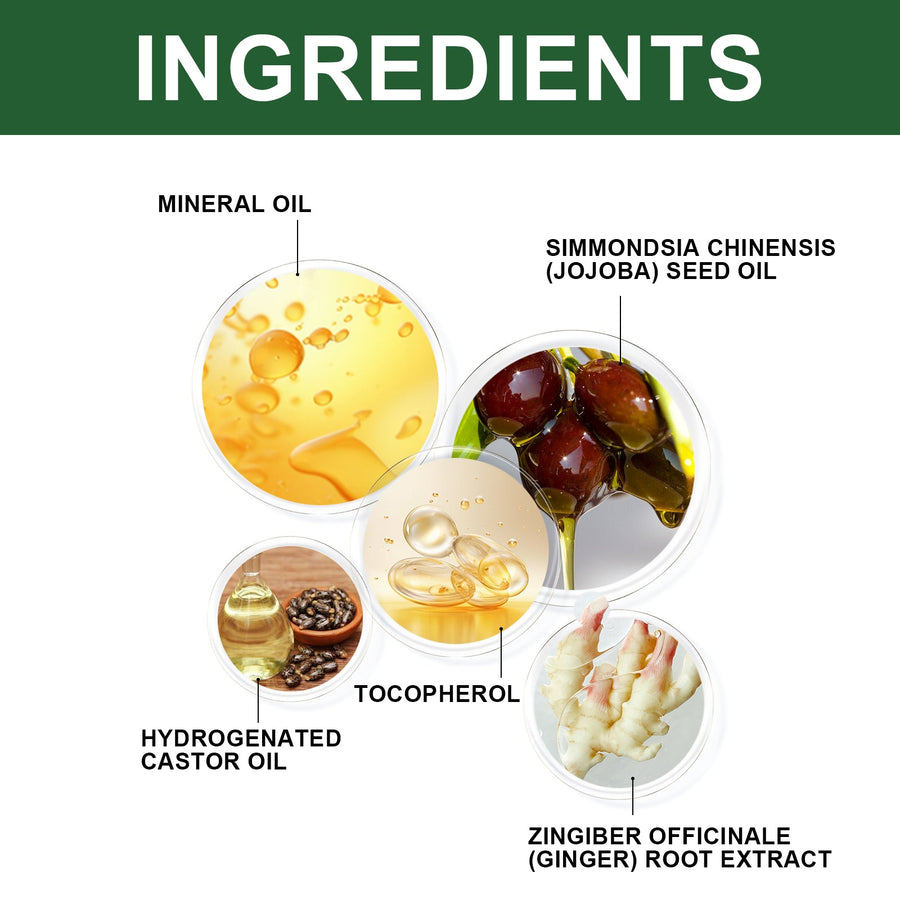 Ginger Roll-On Scalp Oil for Thicker Fuller Hair