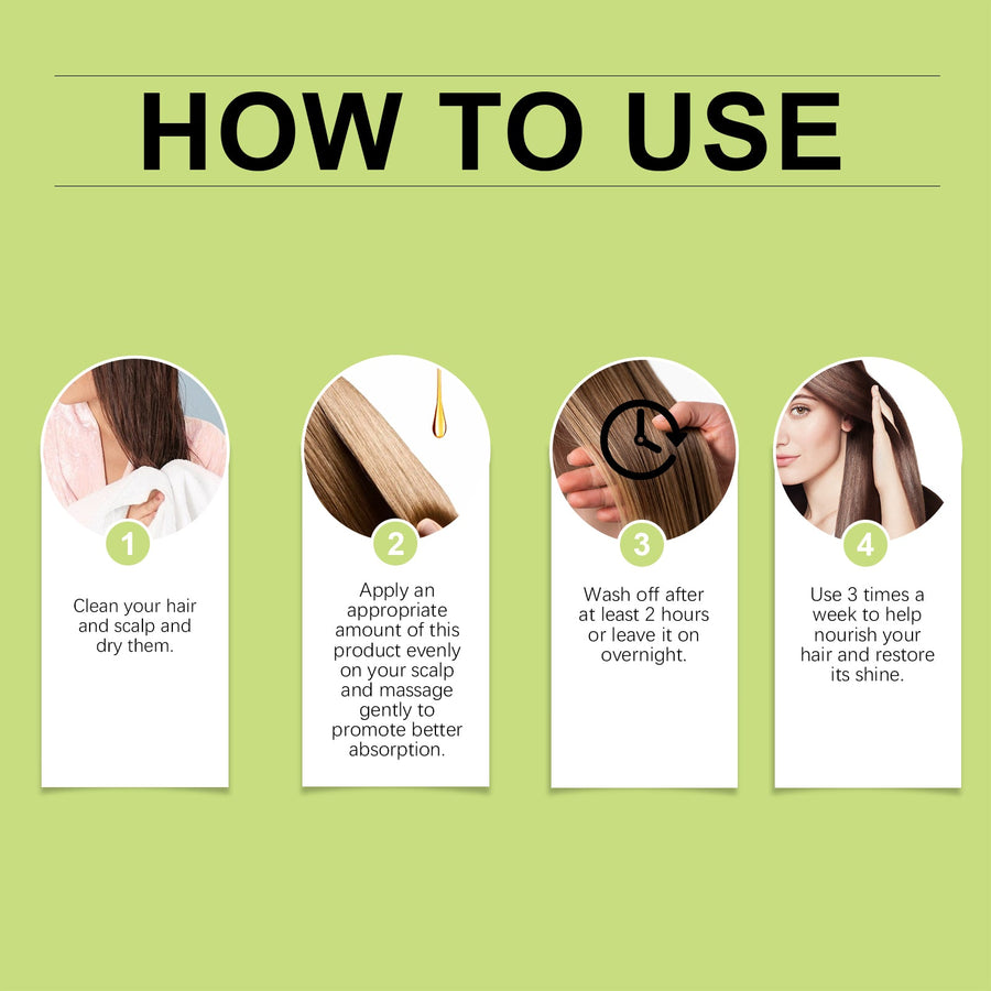 Herbal Hair Oil for Scalp Hydration and Hair Growth