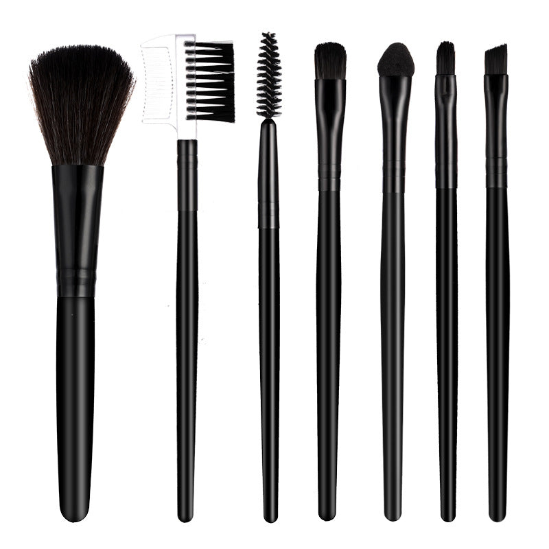 7-Piece Makeup Brush Set for Smooth, Precise Looks