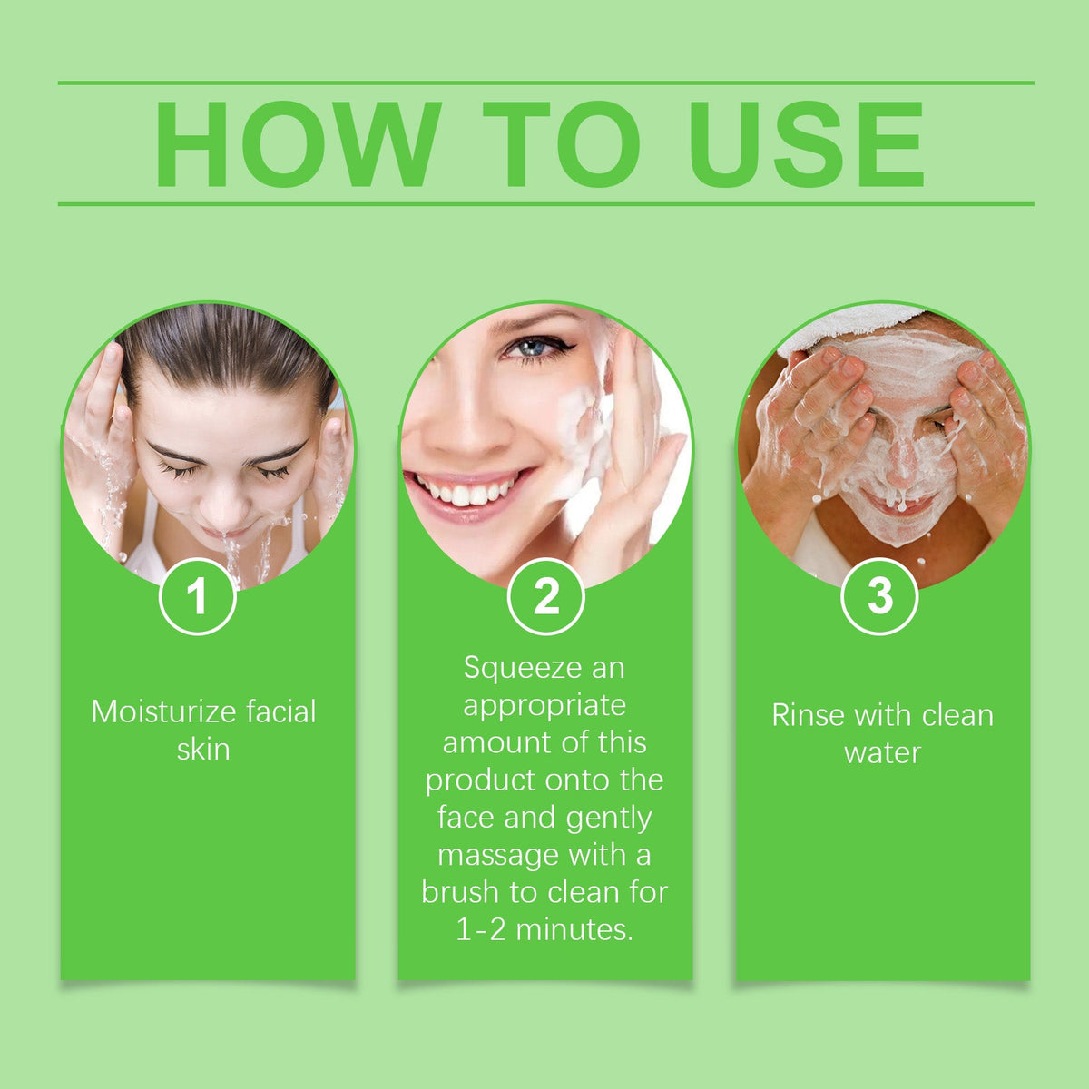Aloe Vera Foam Cleanser for Oily, Combination Skin