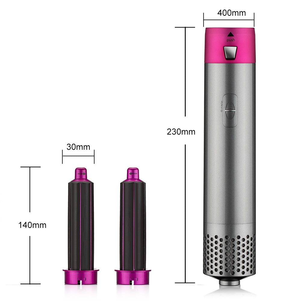 5-in-1 Hot Air Styling Wand — Salon-Quality Hair at Home