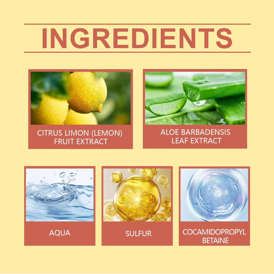 Sulfur Cleansing Shower Gel for Dry, Irritated Skin