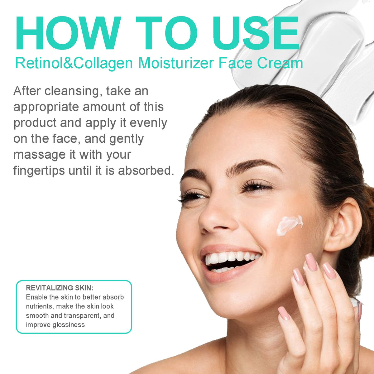 Retinol Face Cream for Fine Lines, Dry Skin & Glow