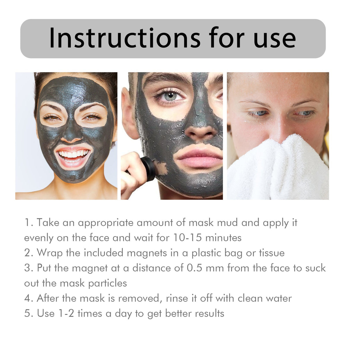 Magnetic Blackhead Mask That Pulls Pore Gunk Out