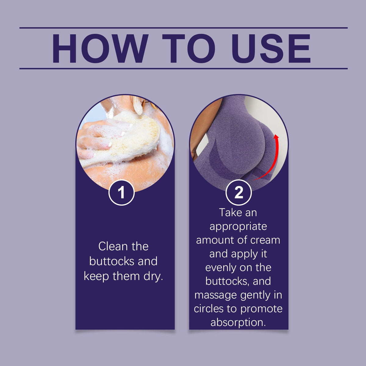 OceAura Hip Firming Cream for Elasticity & Lift