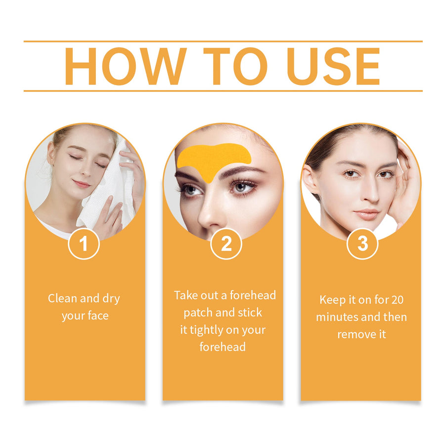 Forehead Wrinkle Patch — Collagen & Hyaluronic Acid Rejuvenation