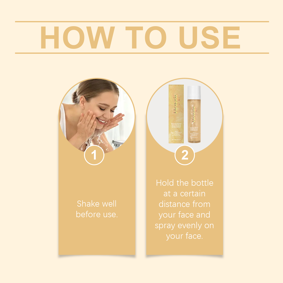 SPF 50 Sunscreen Mist for Hydrated, Long-Lasting Makeup