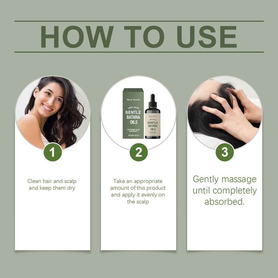 Batana Hair Oil for Nourished, Fuller-Looking Hair Care