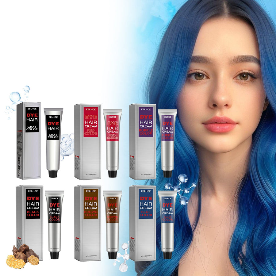 Temporary Hair Color Cream for Easy Shade Changes