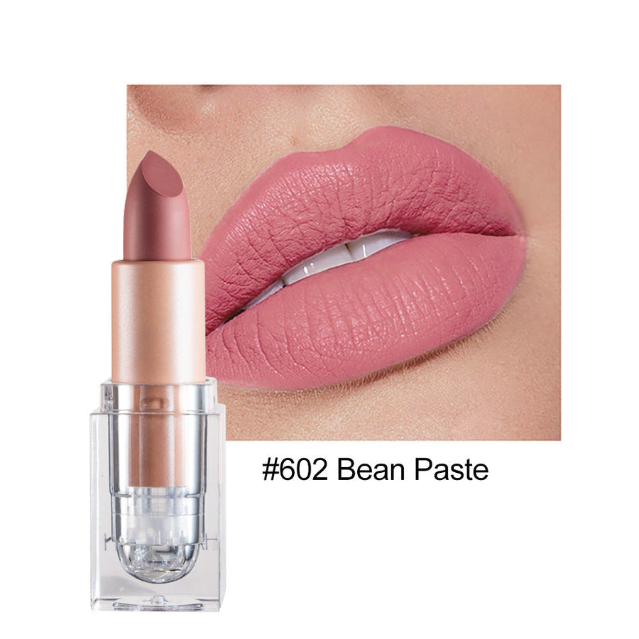 Ice Cube Matte Lipstick Set: Wearable Nude-to-Red Shades