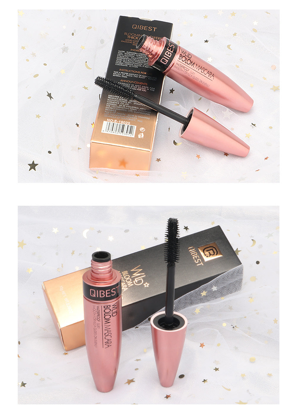 Waterproof Mascara for Fuller, Curled Lashes All Day