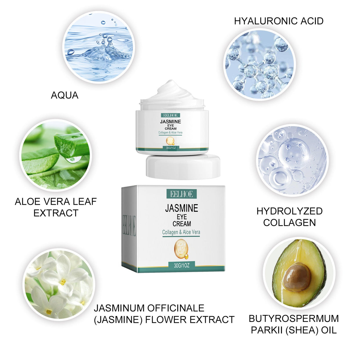 Anti-Wrinkle Eye Cream for Dark Circles & Fine Lines