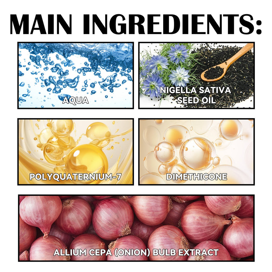 Red Onion Hair Conditioner for Dry, Frizzy, Dull Hair