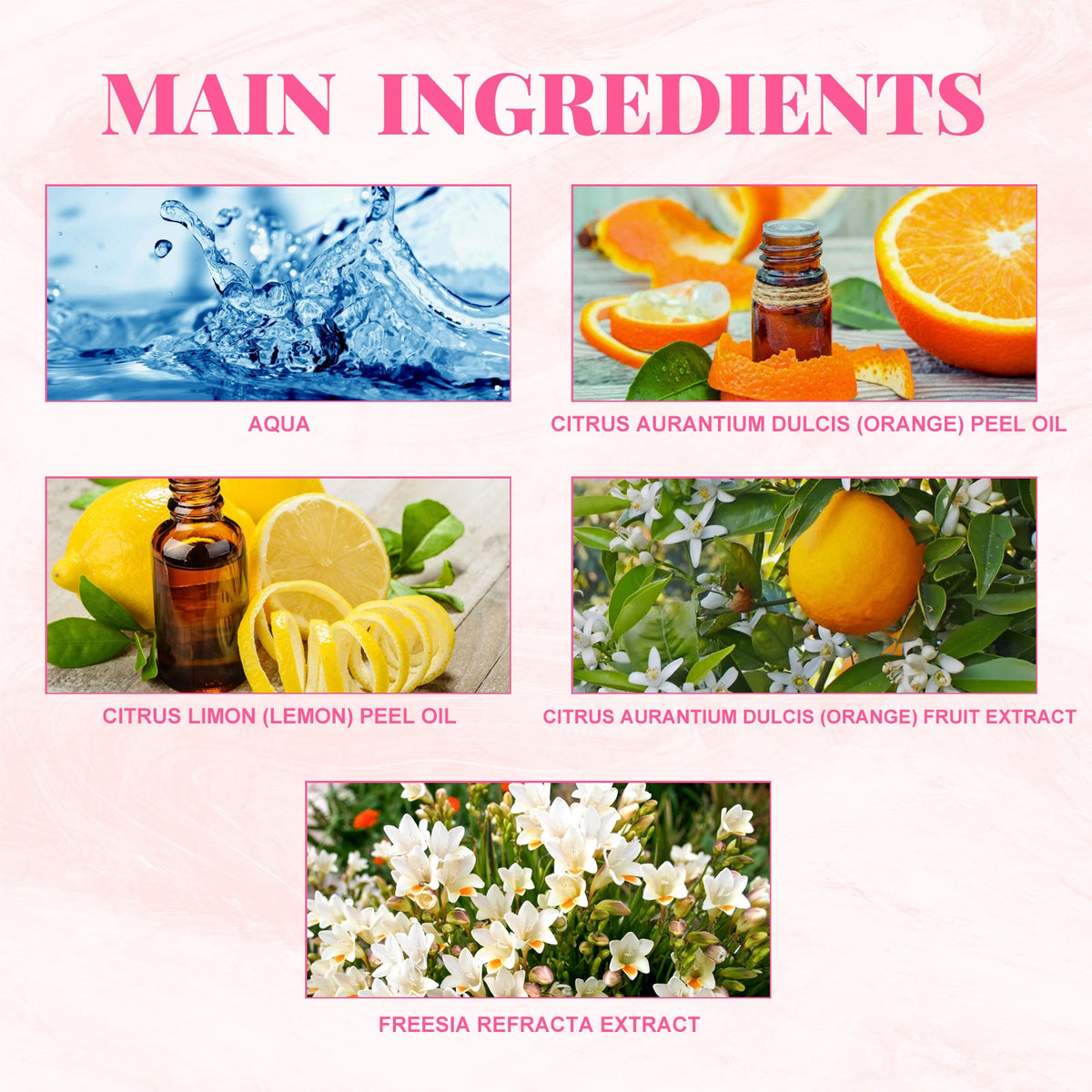 Floral Fragrance Mist 100ml for Fresh, Romantic Wear