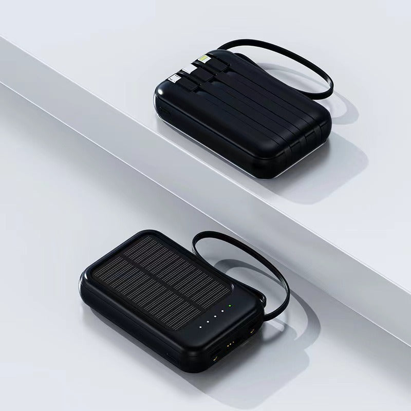 Solar Power Bank 20000mAh — Charge 4 Devices Off-Grid