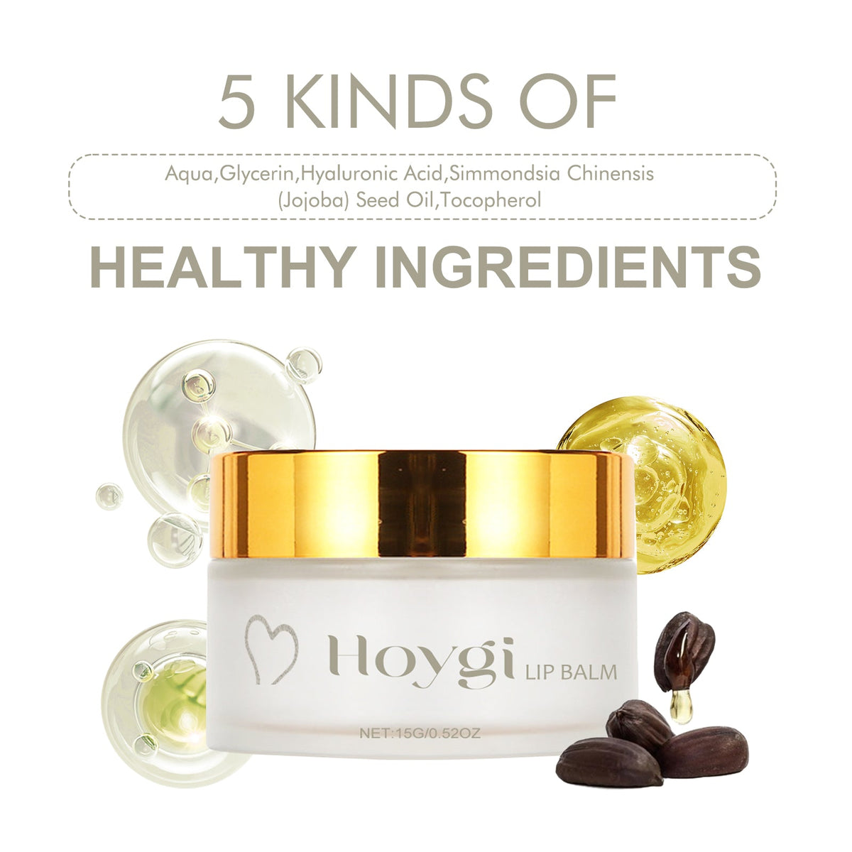 Lip Mask Balm for Fading Lip Lines & Dry Cracked Lips