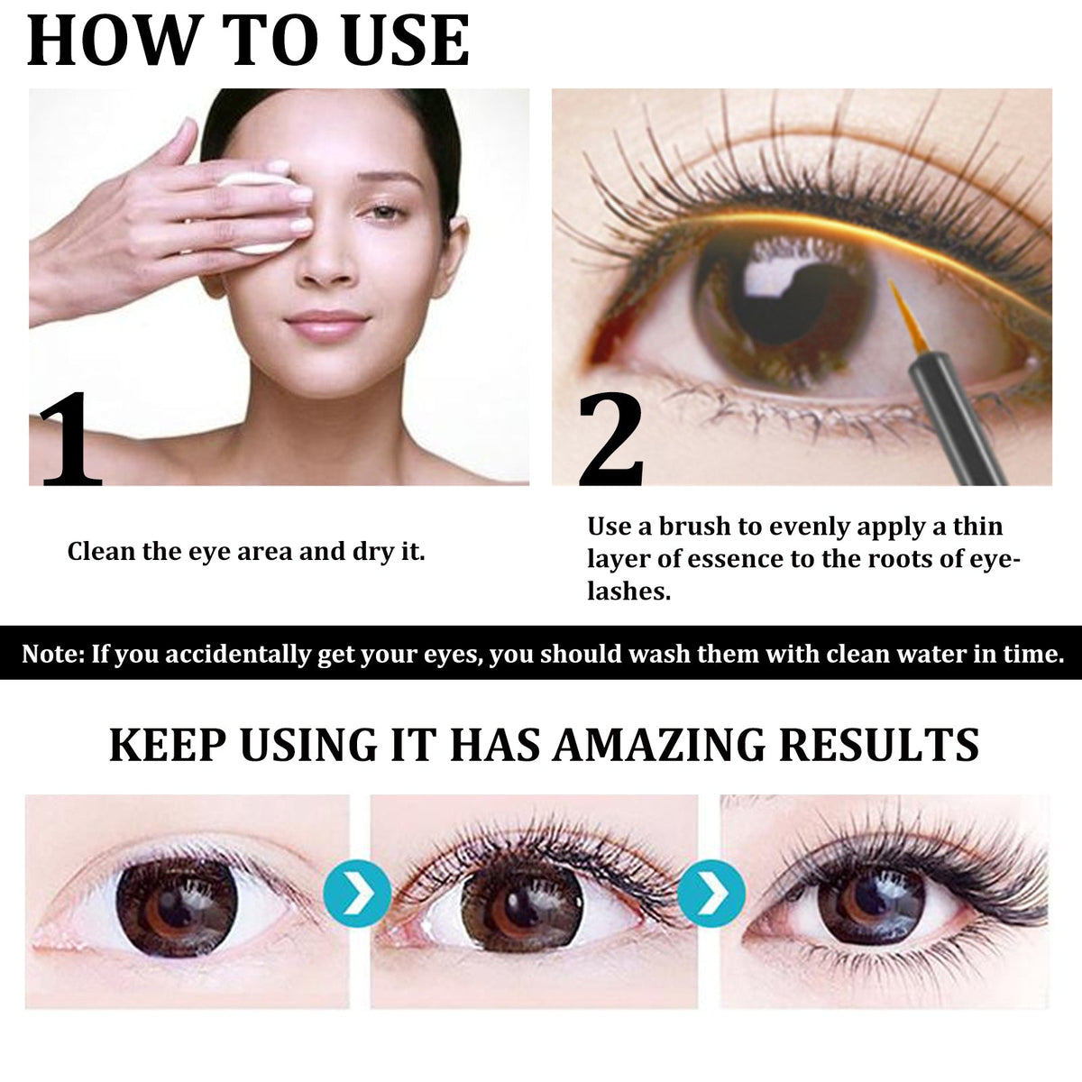 Eyelash Serum for Fuller, Longer-Looking Lashes & Brows