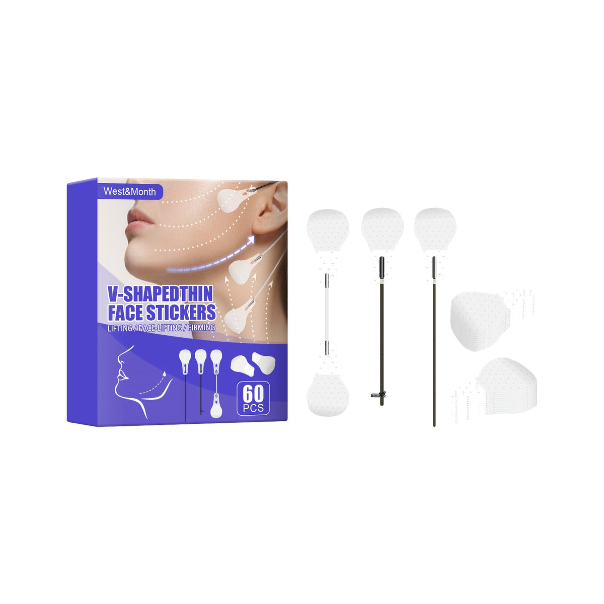 Face Lifting Patches for a More Defined Jawline at Home