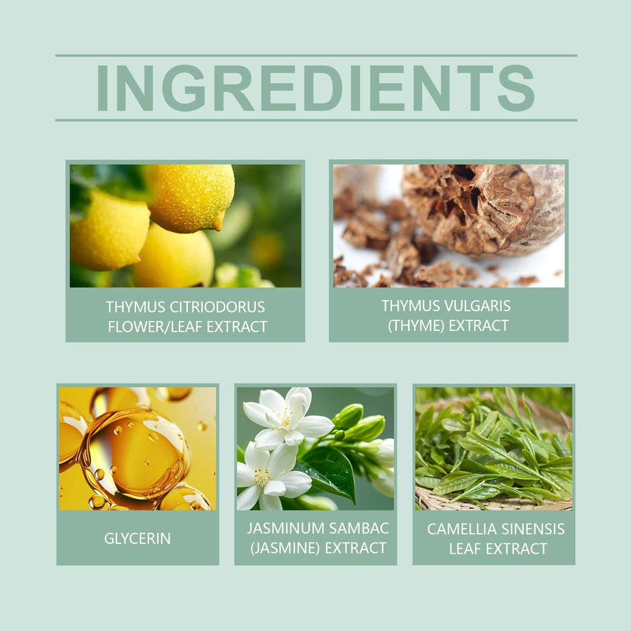 Solid Fragrance Balm for Fresh Jasmine Tea Scent Daily