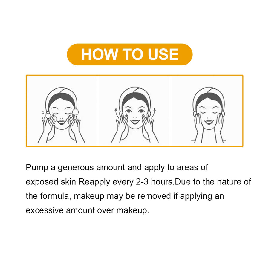 Ginseng Sunscreen Serum SPF50+ Lightweight Hydration