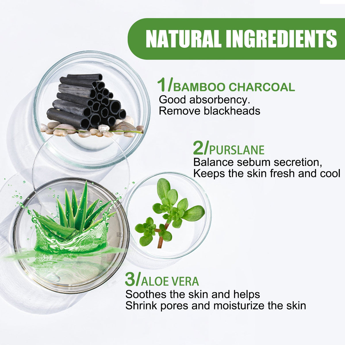 Bamboo Charcoal Peel-Off Mask for Blackhead Removal
