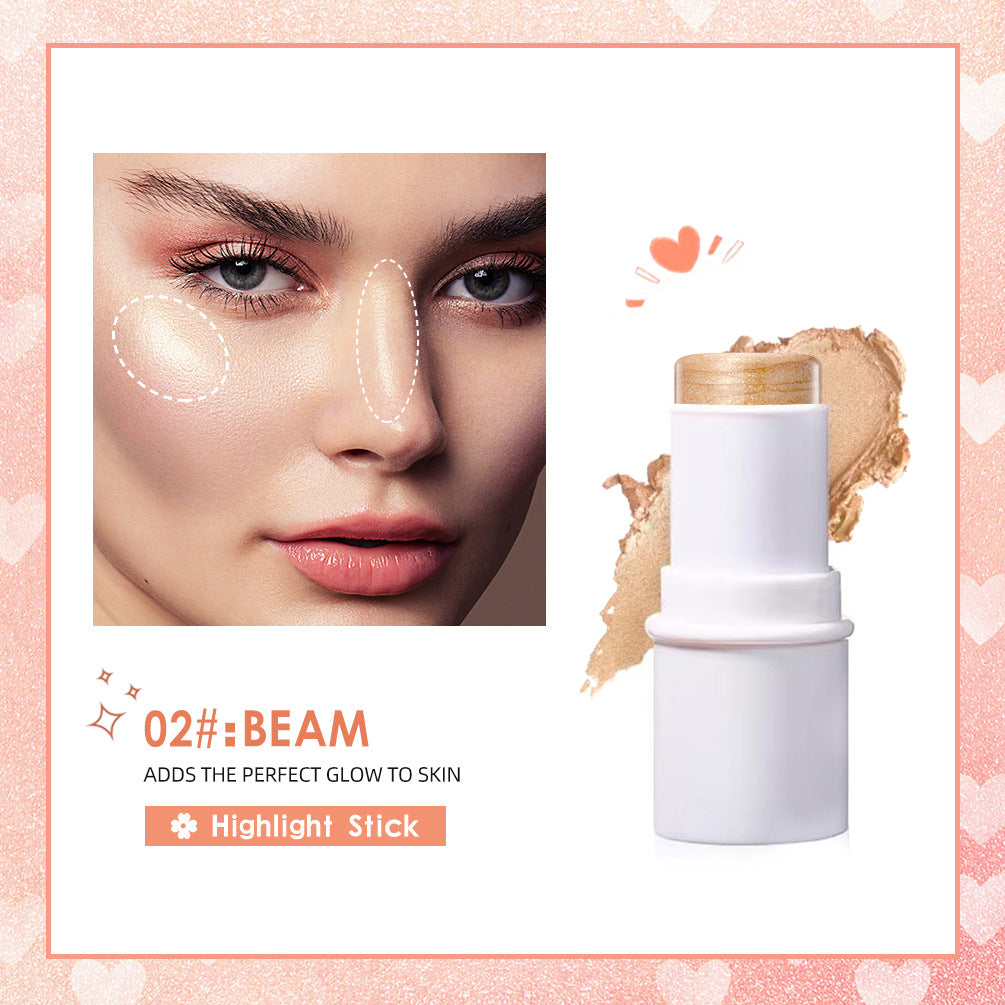 Multifunctional Makeup Stick for Blush, Lips & Glow