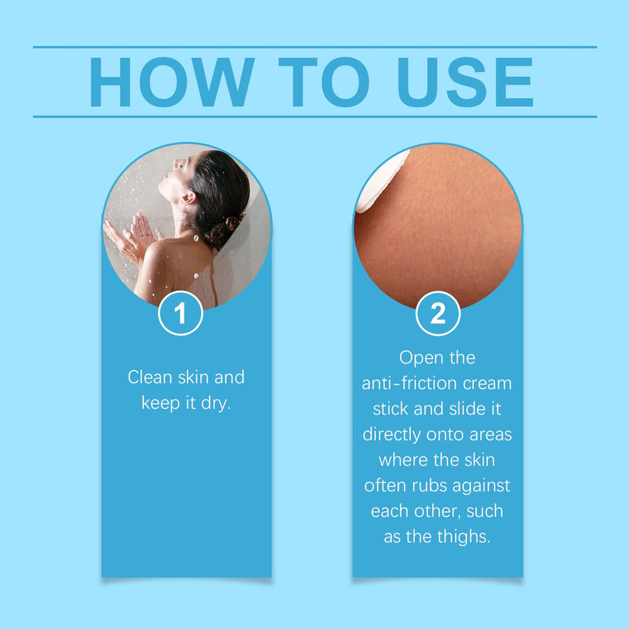 Anti-Chafe Body Stick That Stops Thigh Friction Fast