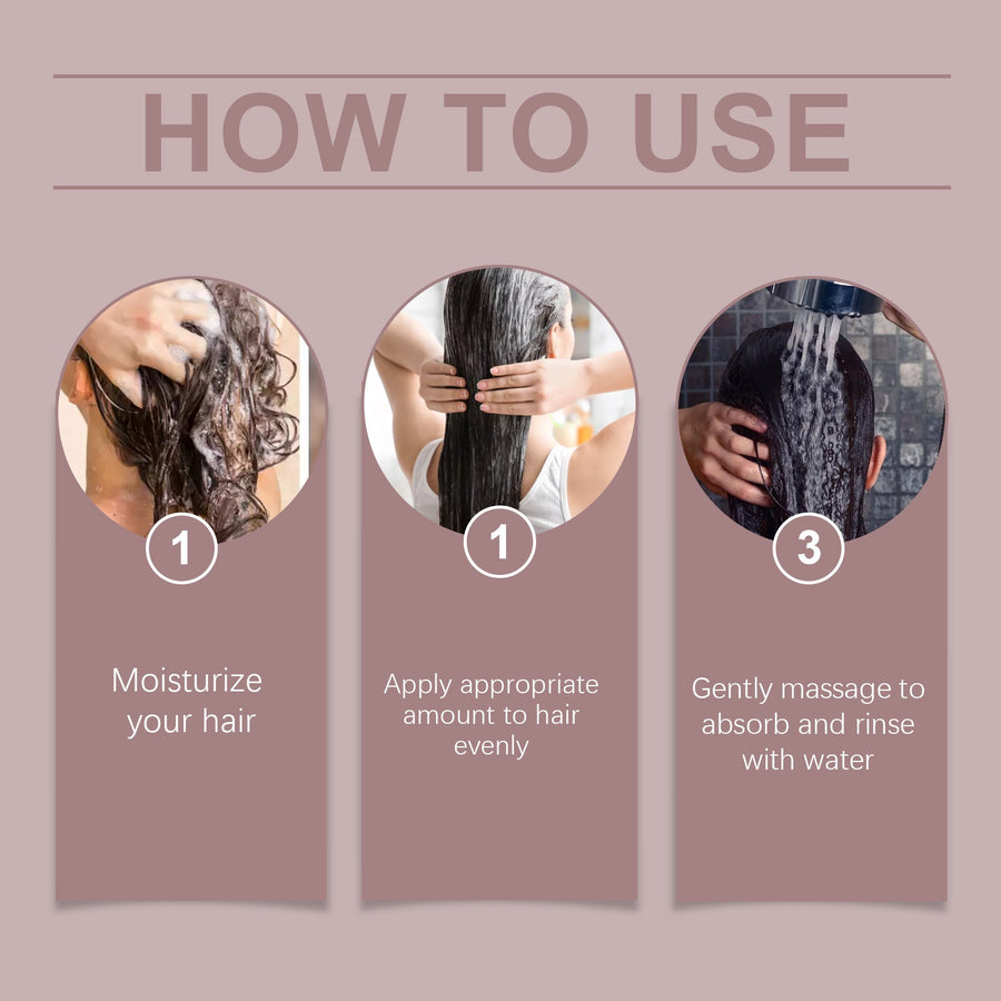 Batana Hair Mask for Dry, Damaged Hair and Shine