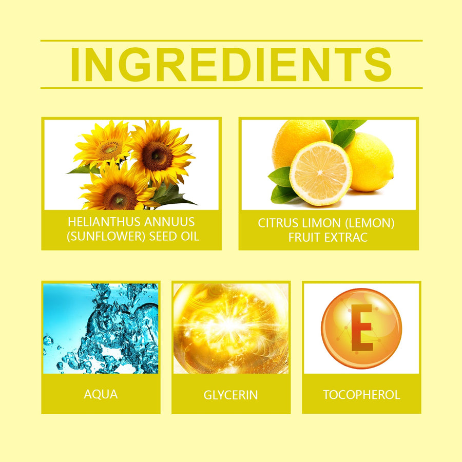 Sunflower Hair Oil for Dry, Frizzy Hair & Scalp