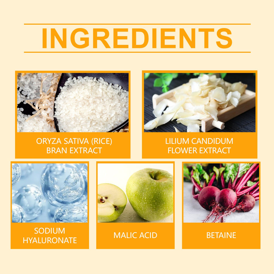 Rice Extract Face Cleansing Gel for Dull, Dry Skin