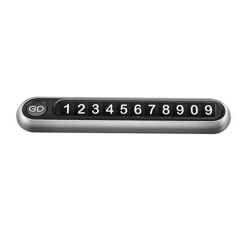 Parking Plate — Clear LED Illuminated Temporary Parking