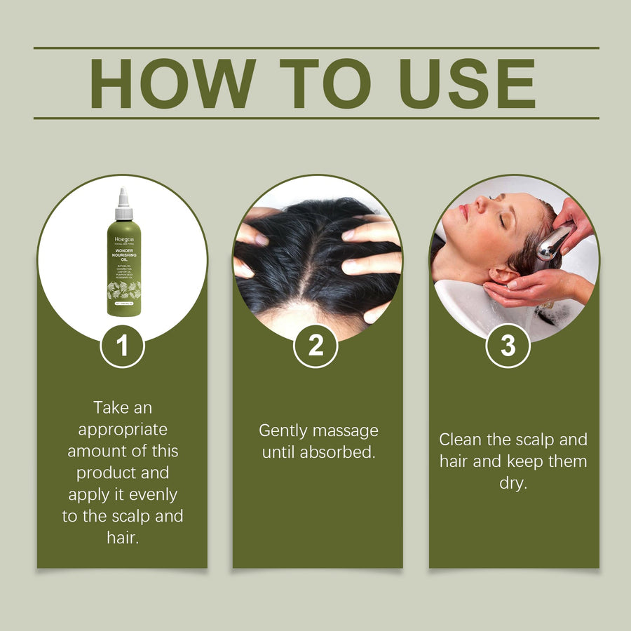 Hair Oil for Dry Hair, Scalp Care, Softness & Shine